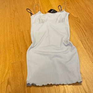 Light green forever 21 skin tight dress